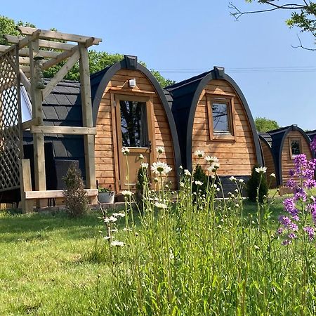 Rabbit Glamping Pod School House Farm 호텔 Leighton  외부 사진