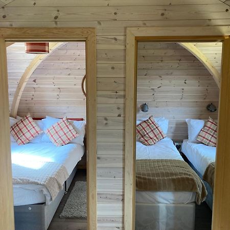 Rabbit Glamping Pod School House Farm 호텔 Leighton  외부 사진