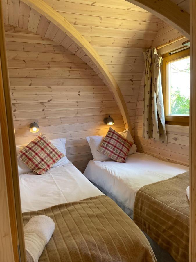 Rabbit Glamping Pod School House Farm 호텔 Leighton  외부 사진